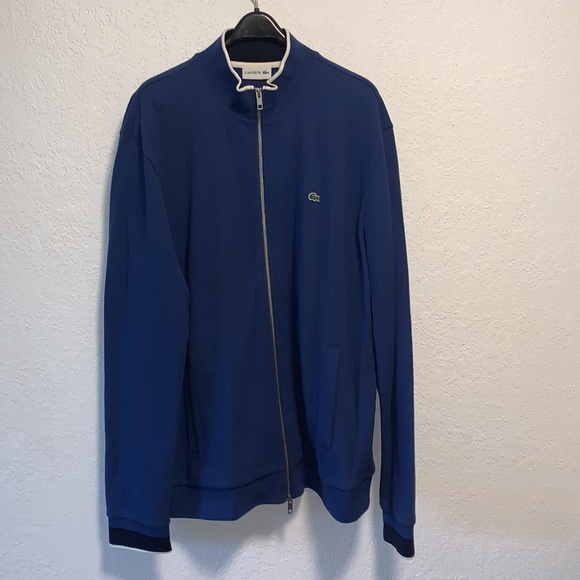 Lacoste Other - 🎈HOST PICK🎈 | Lacoste | Men’s Blue ZipUp Sweater | XXXL